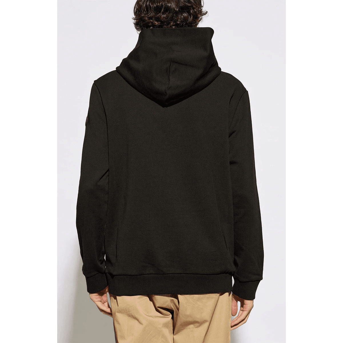 Moncler Large logo Hoodie black - Amoda
