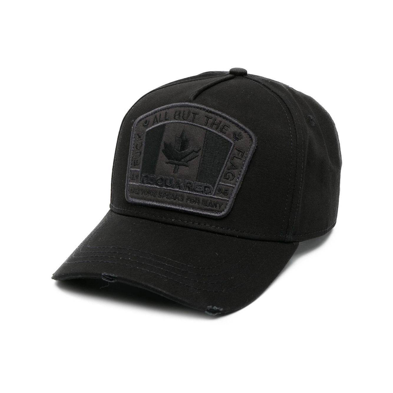 Dsquared2 All but the flag black cap - Amoda