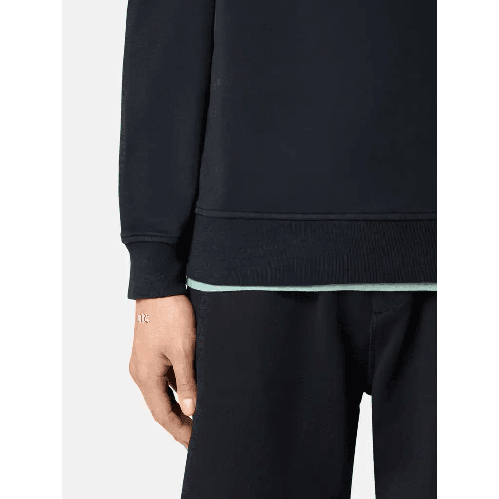 Stone Island Crewneck sweatshirt with Zip Sleeve pocket - Amoda
