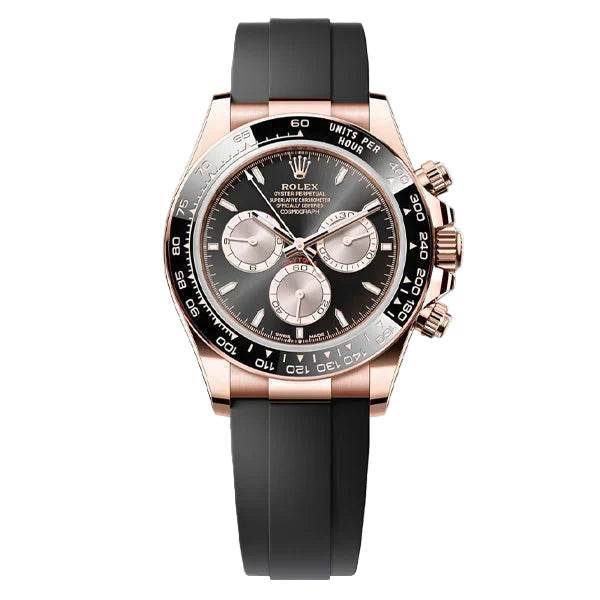 Rolex Daytona Cosmograph Oysterflex Daytona Rose Gold , Black Dial - Amoda