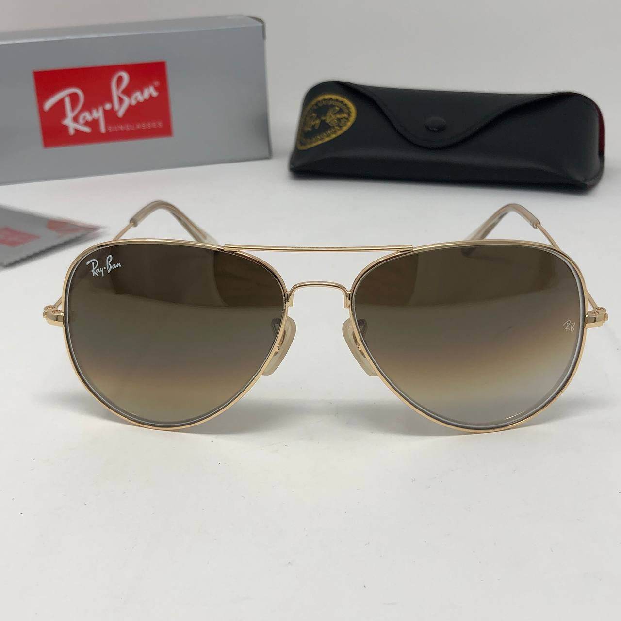 Ray Ban Aviator in Arista Gold - Amoda