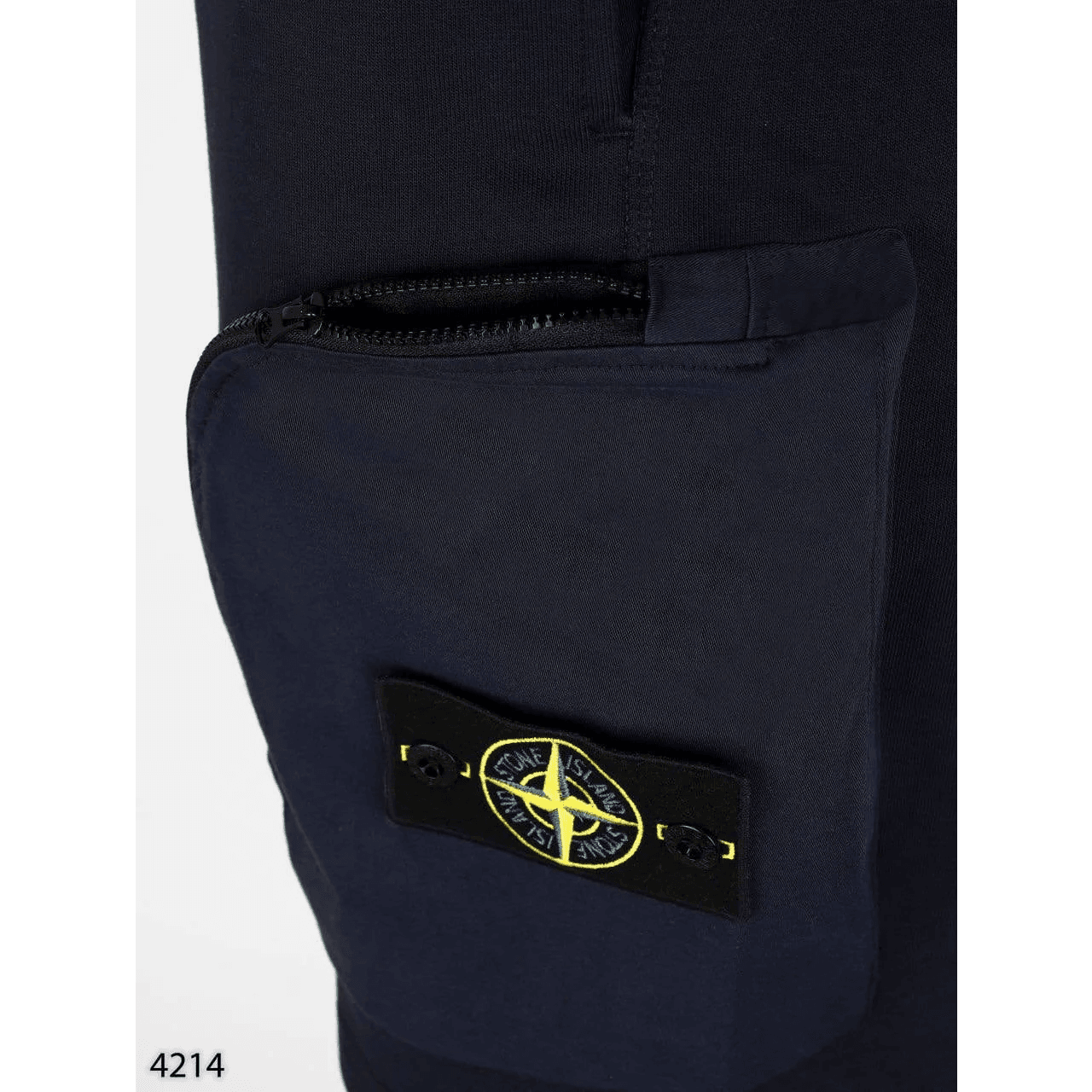 Stone Island cargo Bermuda Shorts pockets & ribbing - Amoda