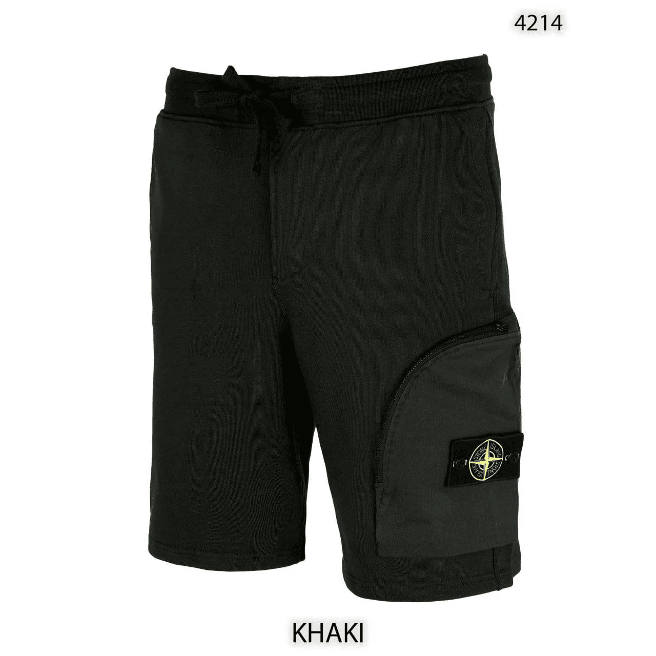 Stone Island cargo Bermuda Shorts pockets & ribbing