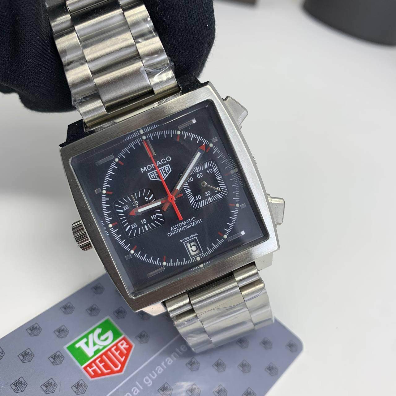 Tag Heuer Black Dial Chronograph - Amoda