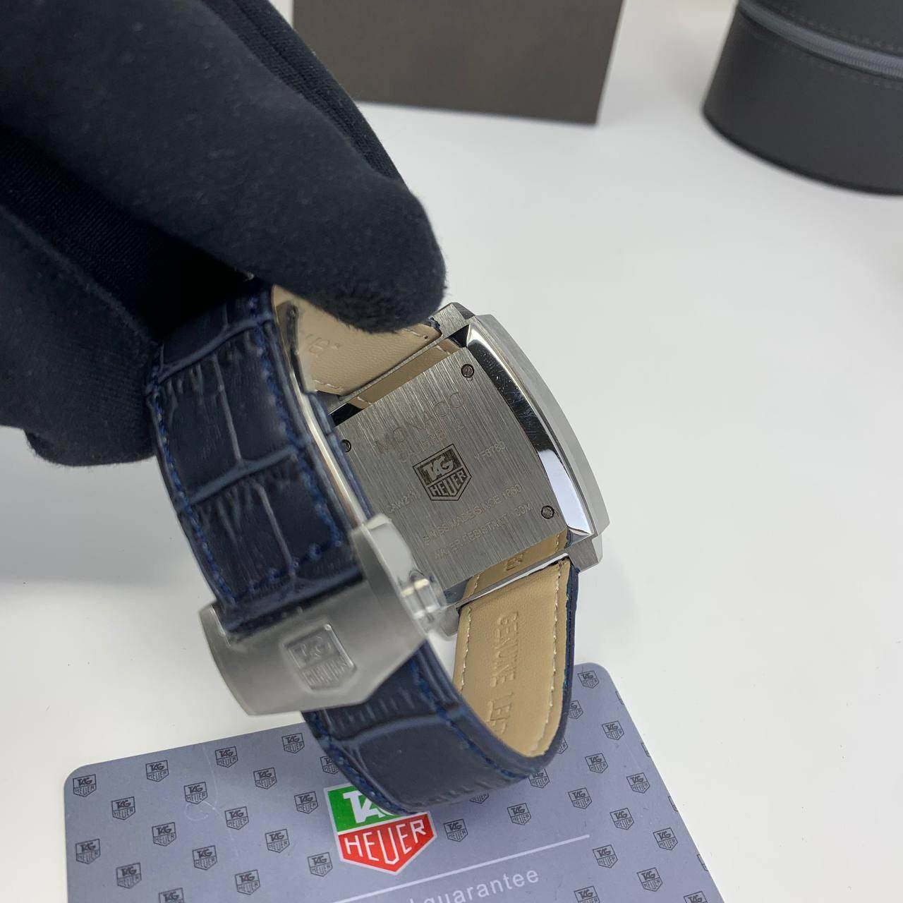 Tag Heuer Monaco X Bamford Calibre 11 Chronograph blue dial - Amoda