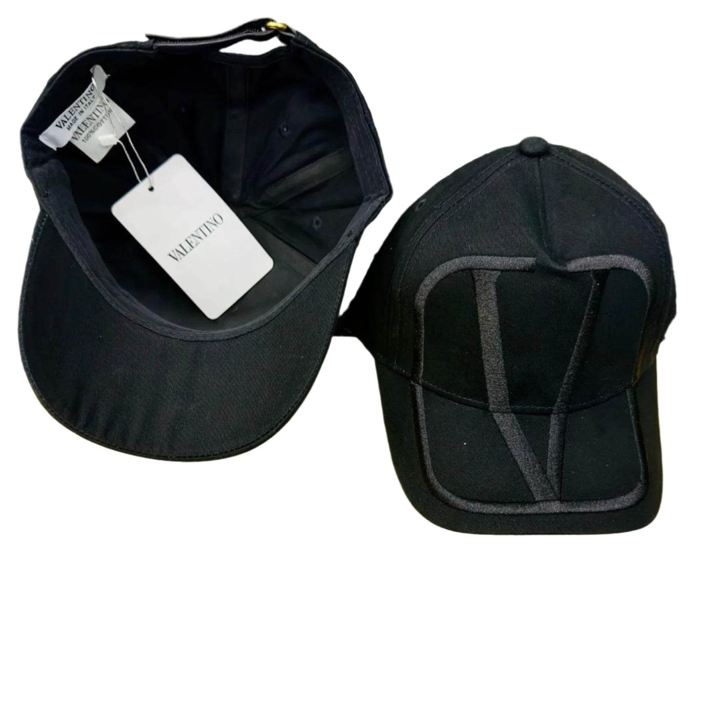 Valentino V Garavani baseball cap all Black - Amoda