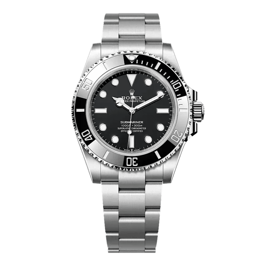 Rolex Submariner Date Oyster Steel Ceramic Bezel Black Dial - Amoda