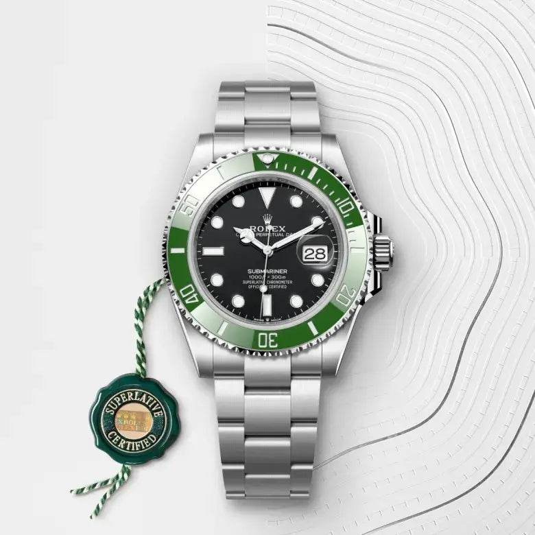 Rolex Submariner Date “STARBUCKS” Green Bezel Steel - Amoda