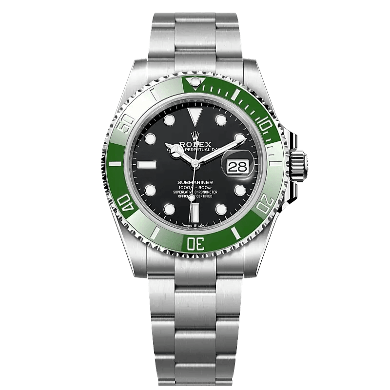 Rolex Submariner Date “STARBUCKS” Green Bezel Steel - Amoda