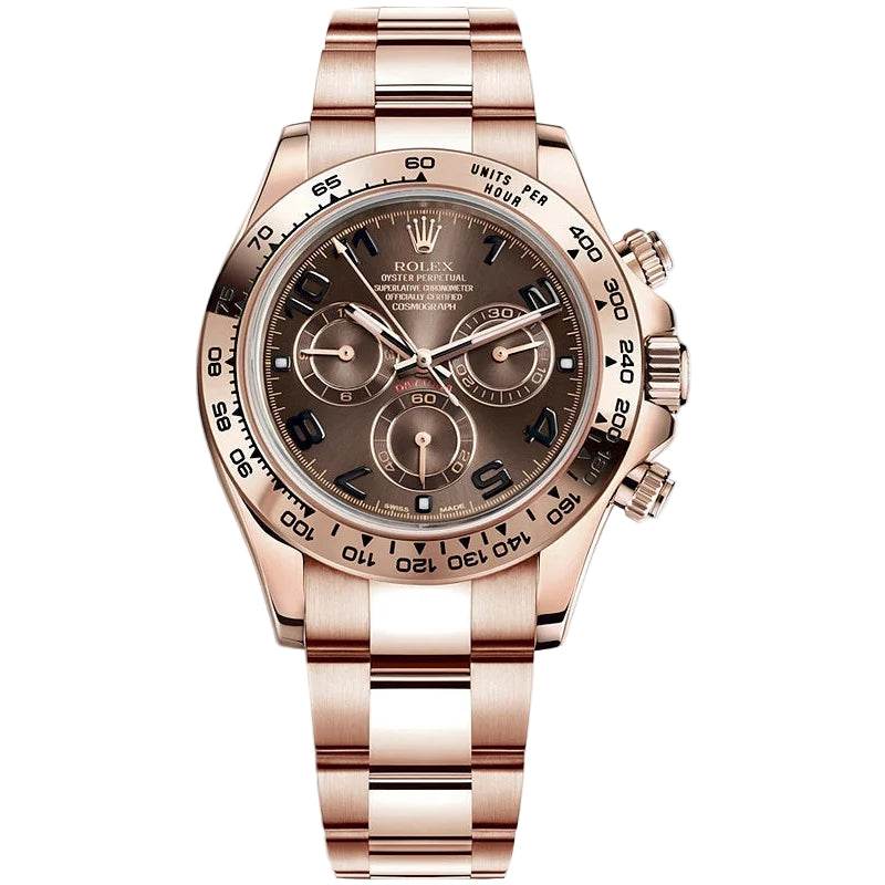 Rolex Daytona - Rolex Daytona rose gold-chocolate brown dial - Amoda