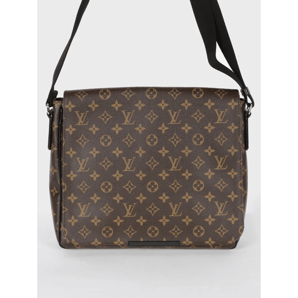 LV District Brown Monogram Canvas Shoulder Bag - Amoda
