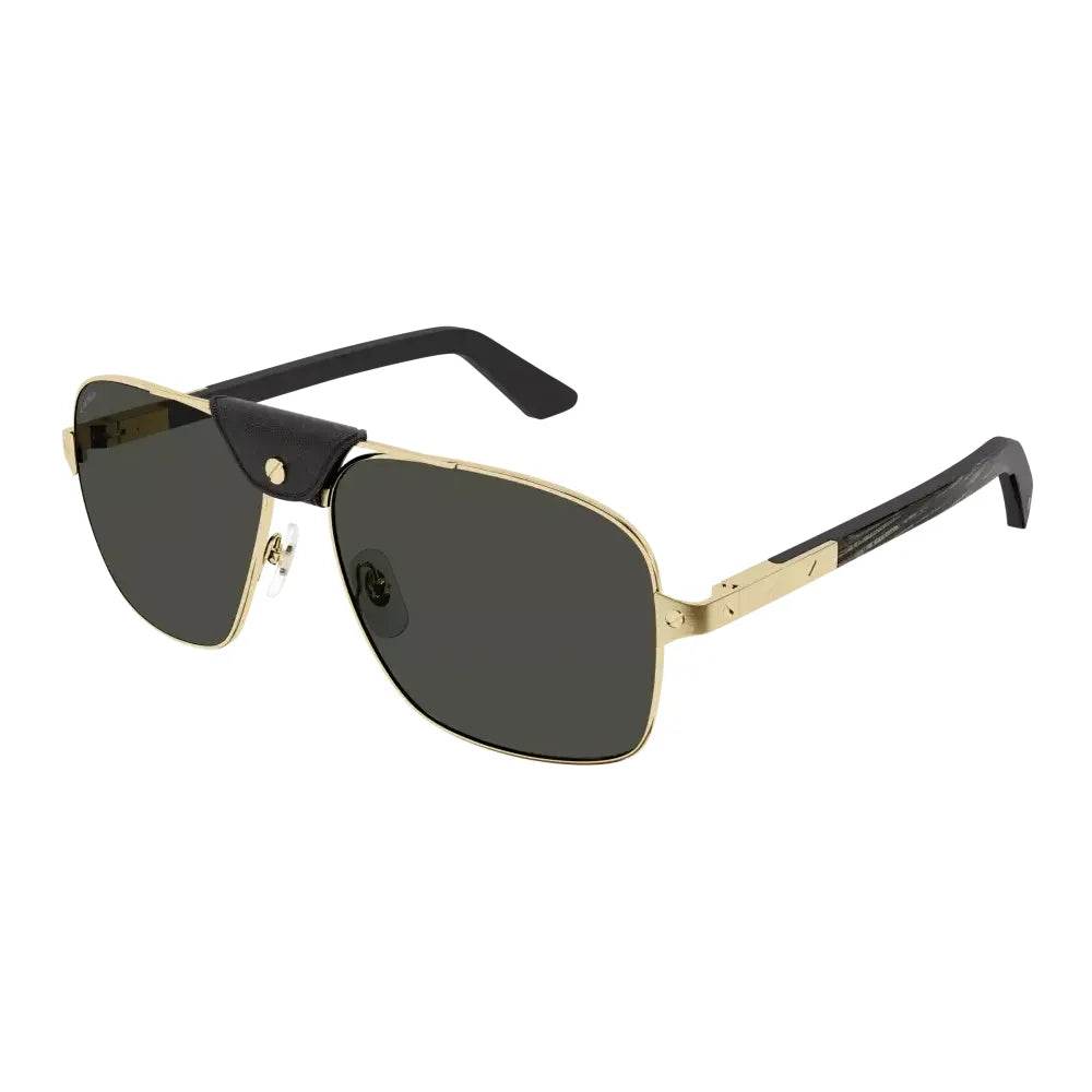 Cartier Sunglasses Gold Frame dark lens - Amoda