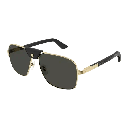 Cartier Sunglasses Gold Frame dark lens - Amoda