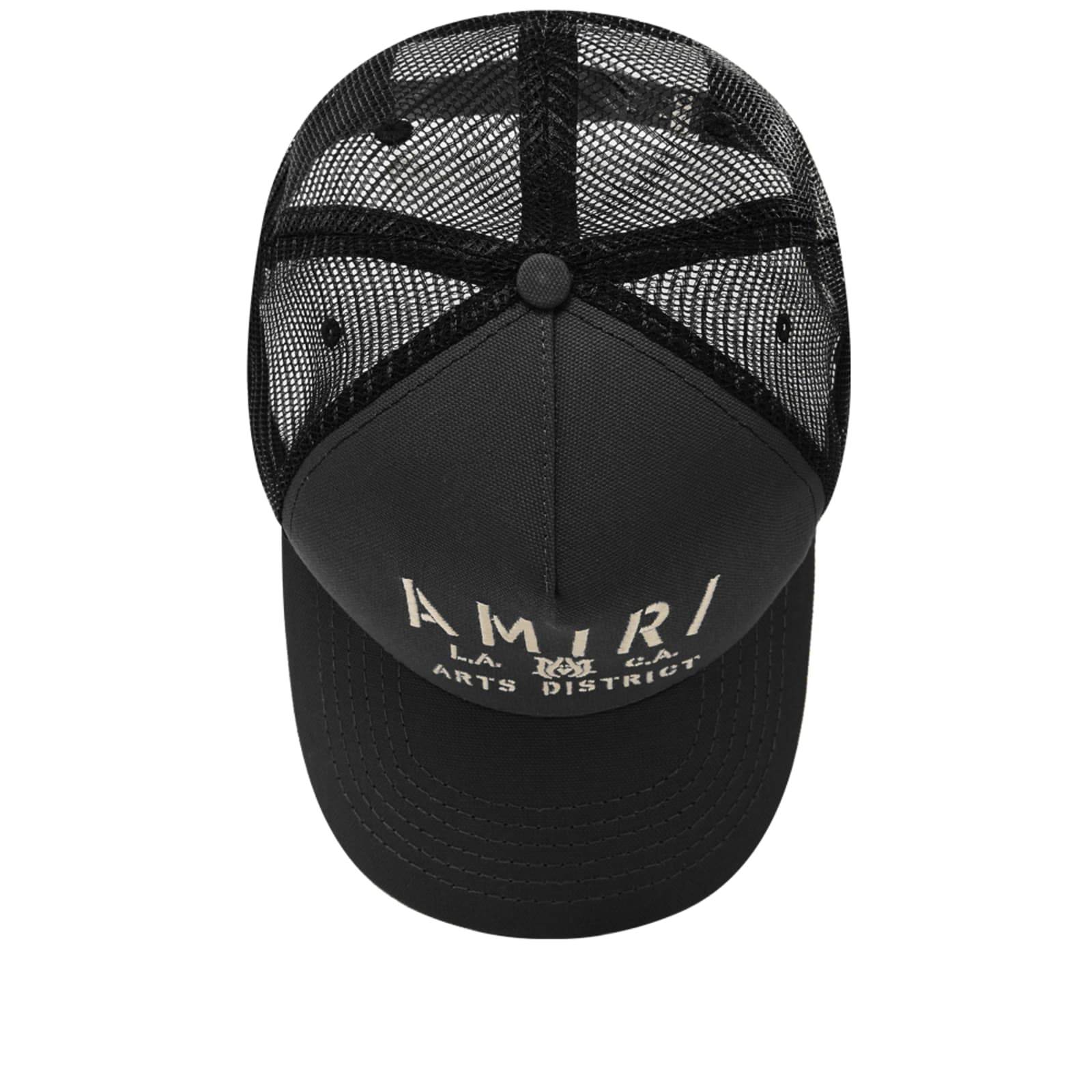 Amiri stencil Trucker cap Black - Amoda