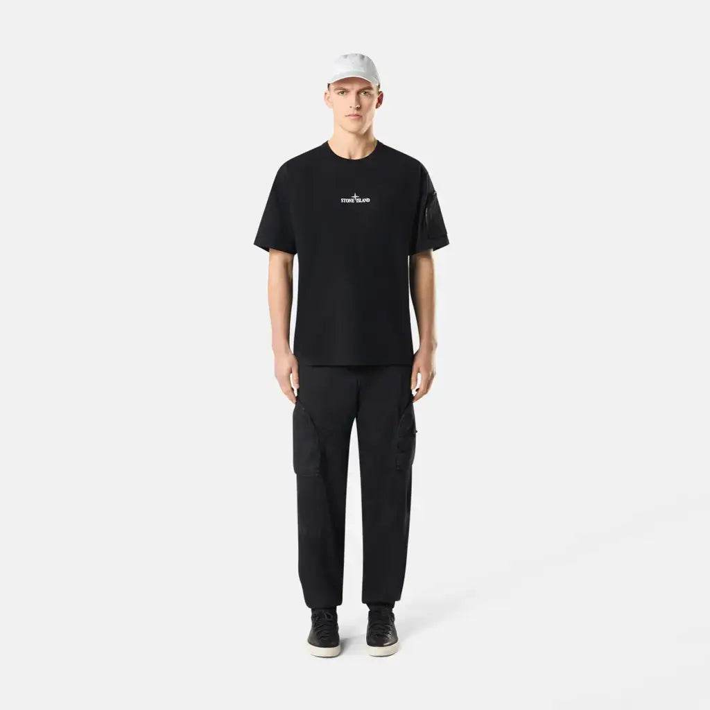 Stone Island Combed organic Cotton T shirt - Amoda