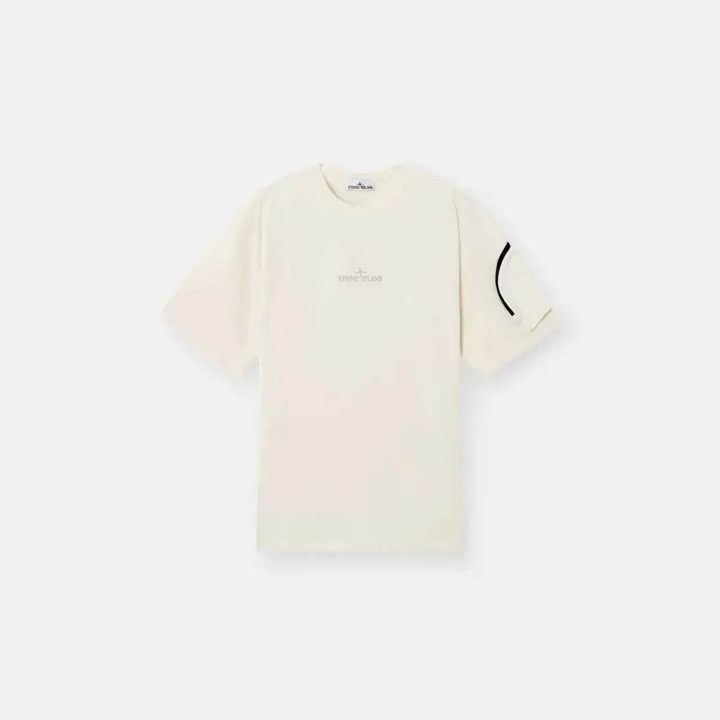 Stone Island Combed organic Cotton T shirt - Amoda