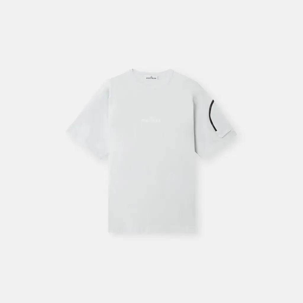 Stone Island Combed organic Cotton T shirt - Amoda