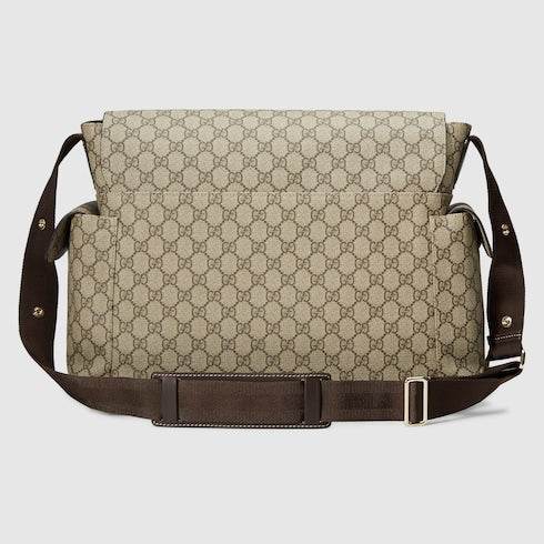 Gucci Messenger Supreme Large Canvas Monogram Bag - Amoda