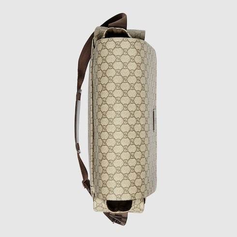 Gucci Messenger Supreme Large Canvas Monogram Bag - Amoda