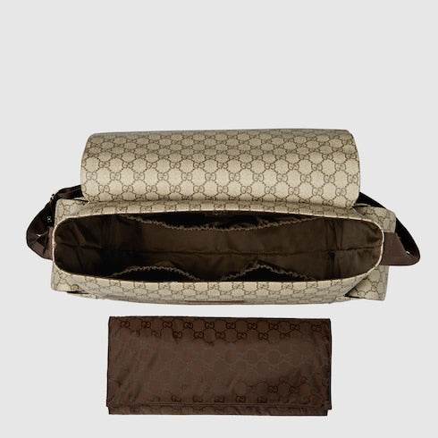 Gucci Messenger Supreme Large Canvas Monogram Bag - Amoda