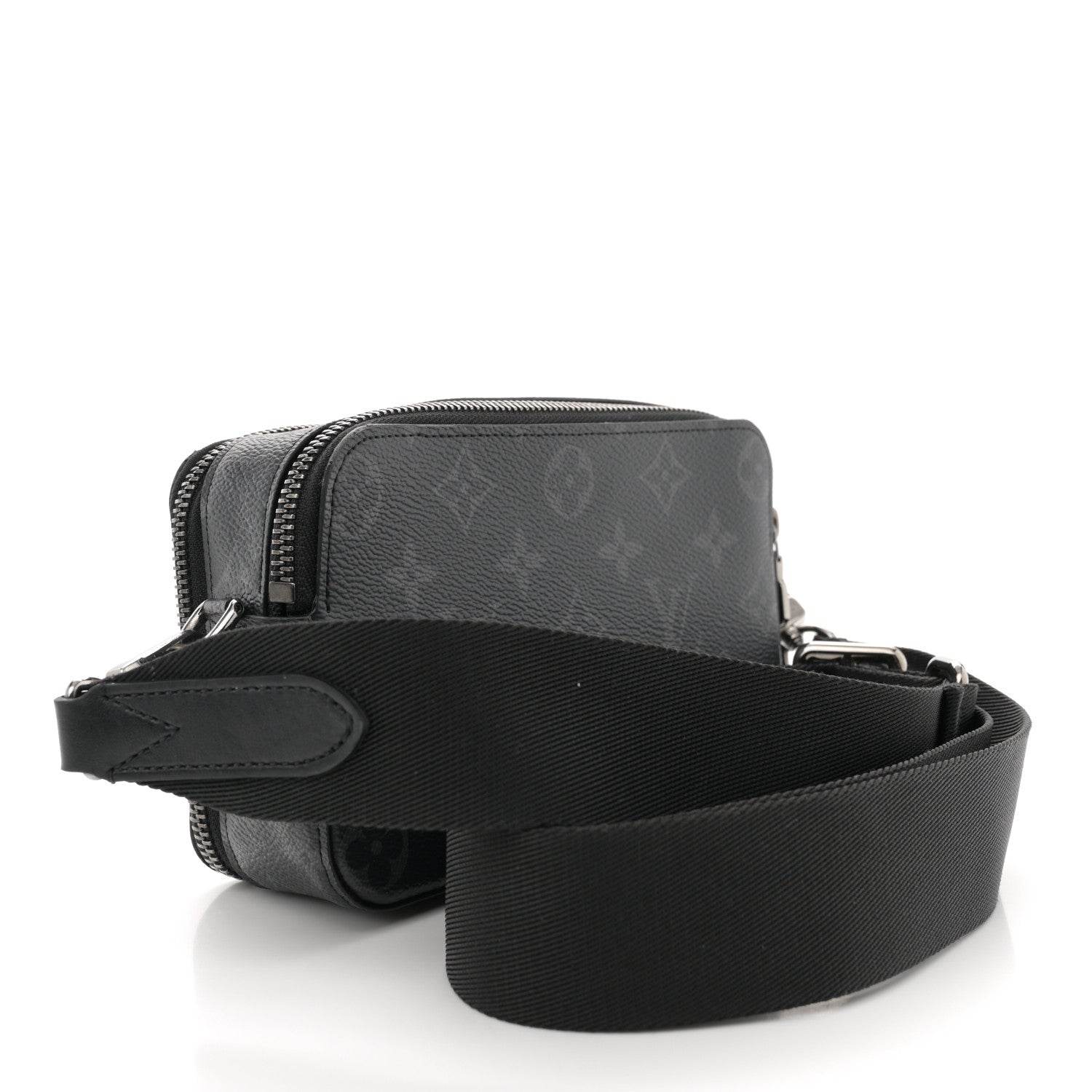 LV Nano Alpha Wearable Wallet Monogram Eclipse - Amoda
