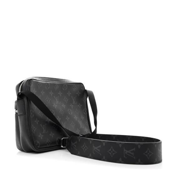 LV Pochette Cross Body Messenger Monogram Black Bag - Amoda
