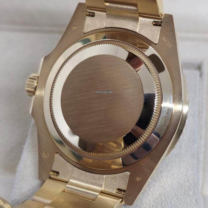 Rolex Submariner Date Yellow Gold Blue Dial & Bezel - Amoda