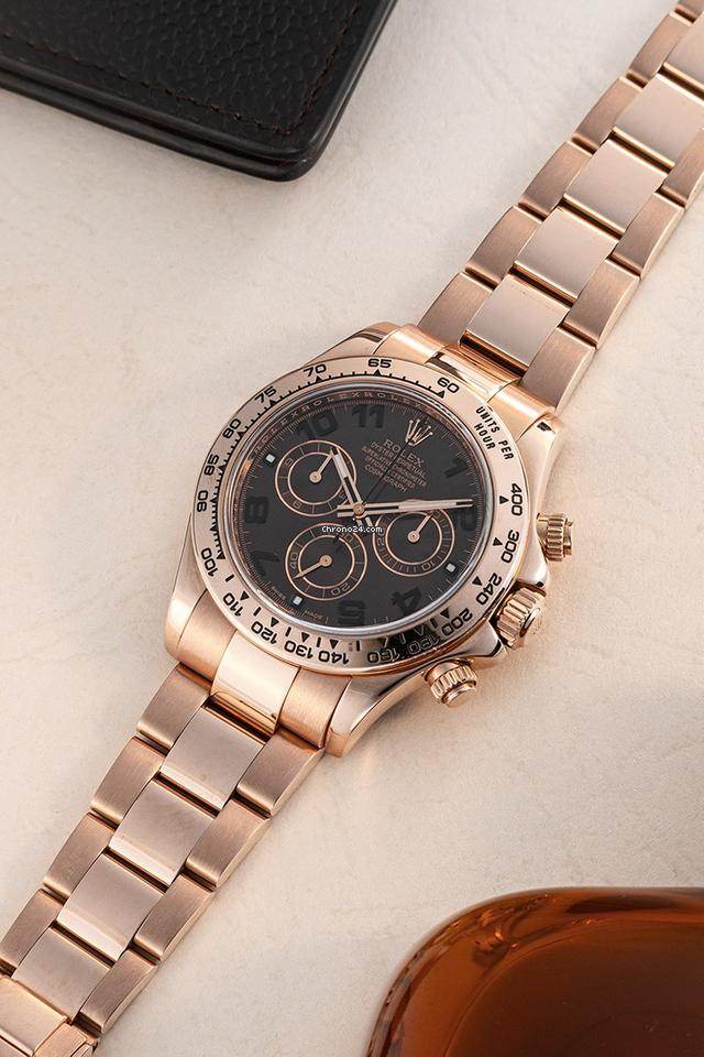 Rolex Daytona - Rolex Daytona rose gold-chocolate brown dial - Amoda