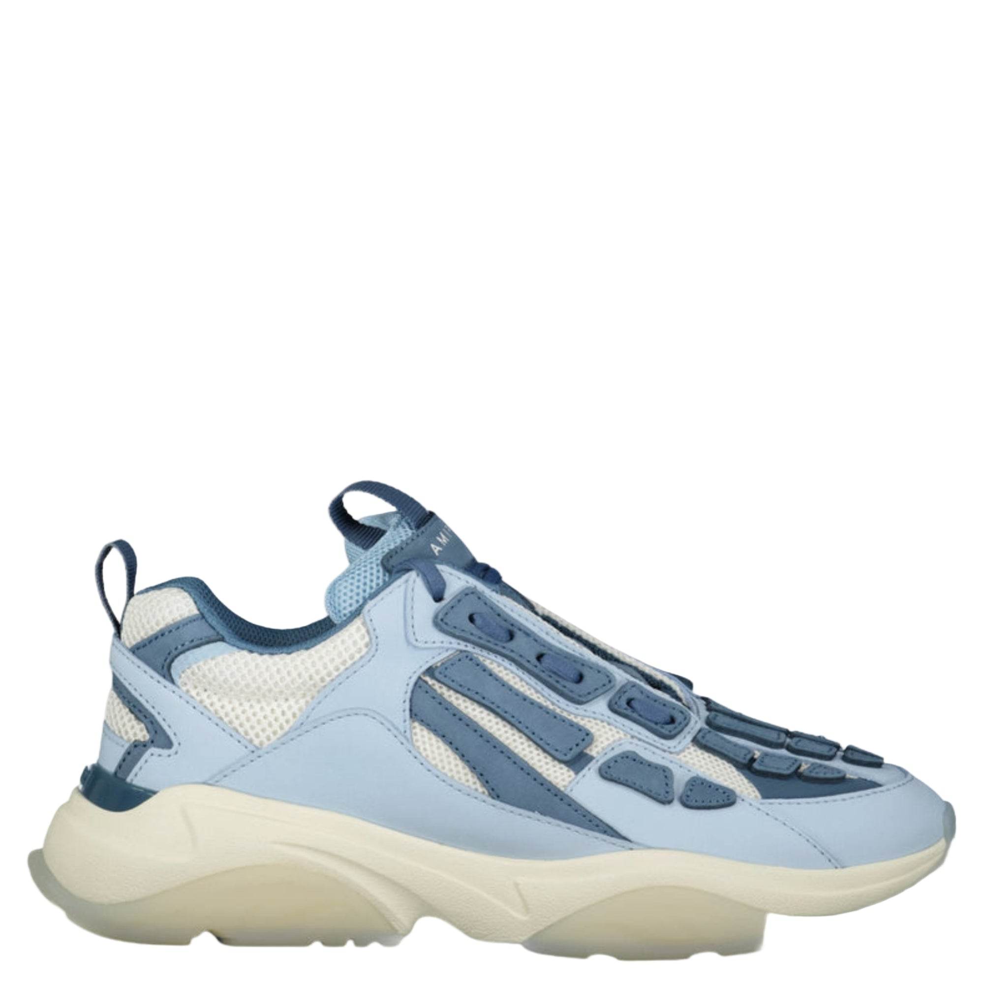 Amiri Bone Runner Baby Blue & White - Amoda
