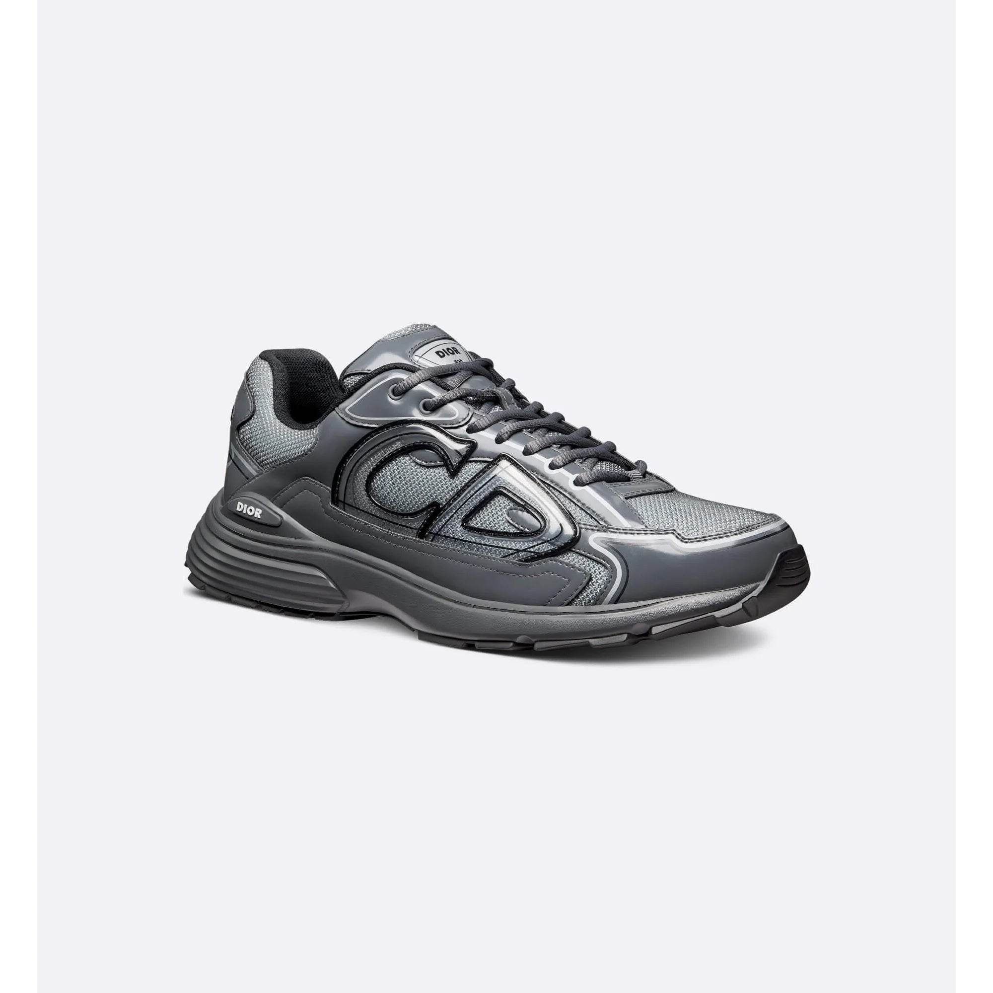 CD B30 Grey/Black Reflective Sneakers - Amoda
