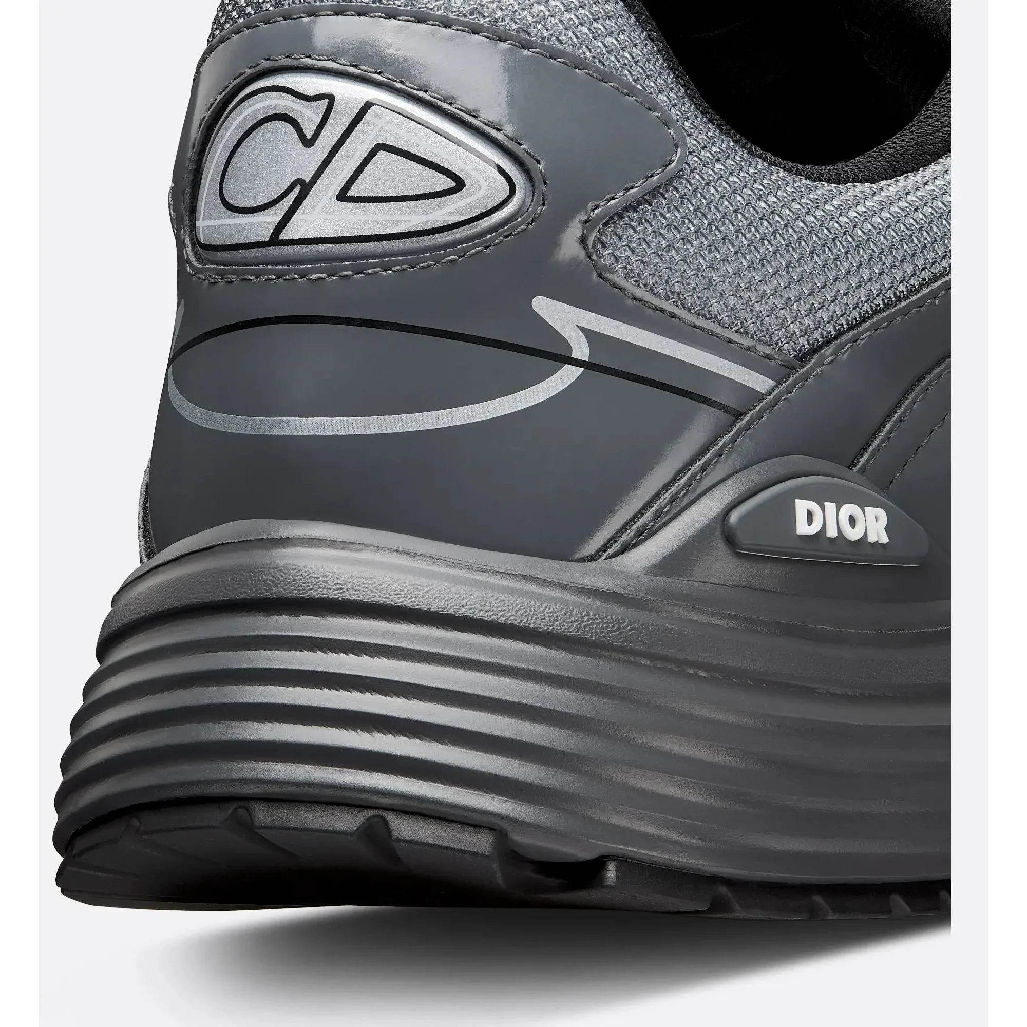 CD B30 Grey/Black Reflective Sneakers - Amoda