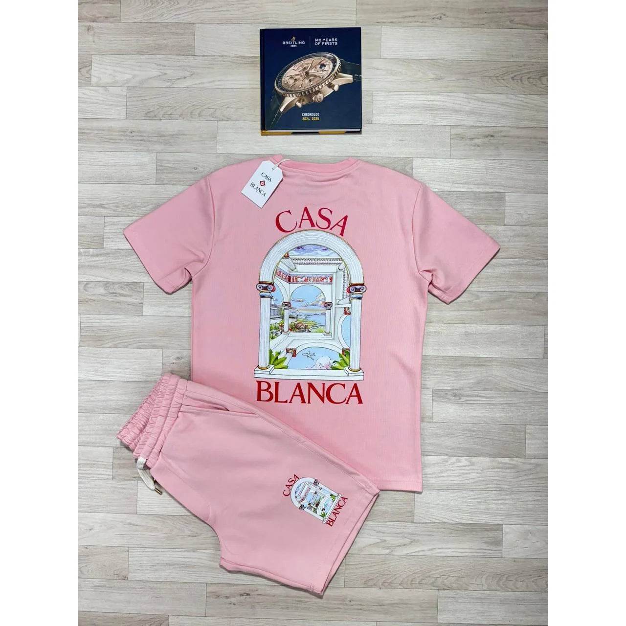 Casablanca Heavy Cotton Short Set - Amoda