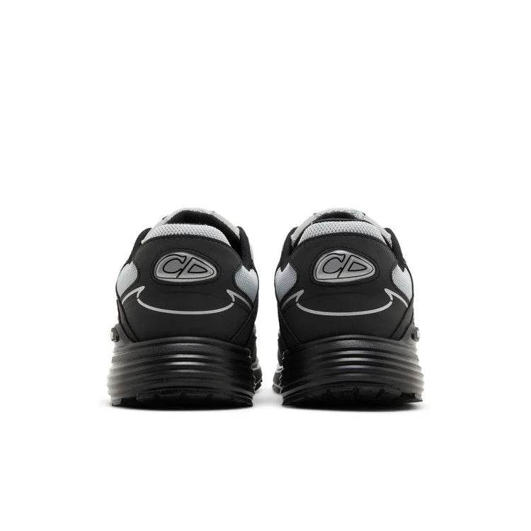 CD B30 Anthracite Black/White Mesh & Technical Fabric Reflective Sneakers - Amoda