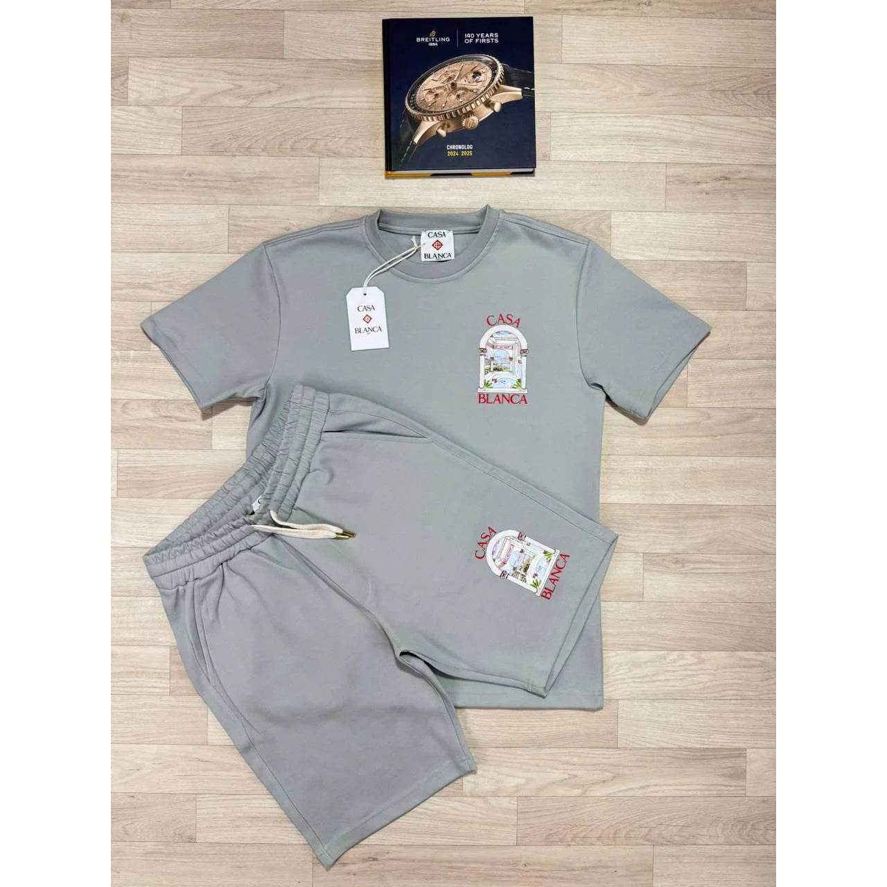 Casablanca Heavy Cotton Short Set - Amoda