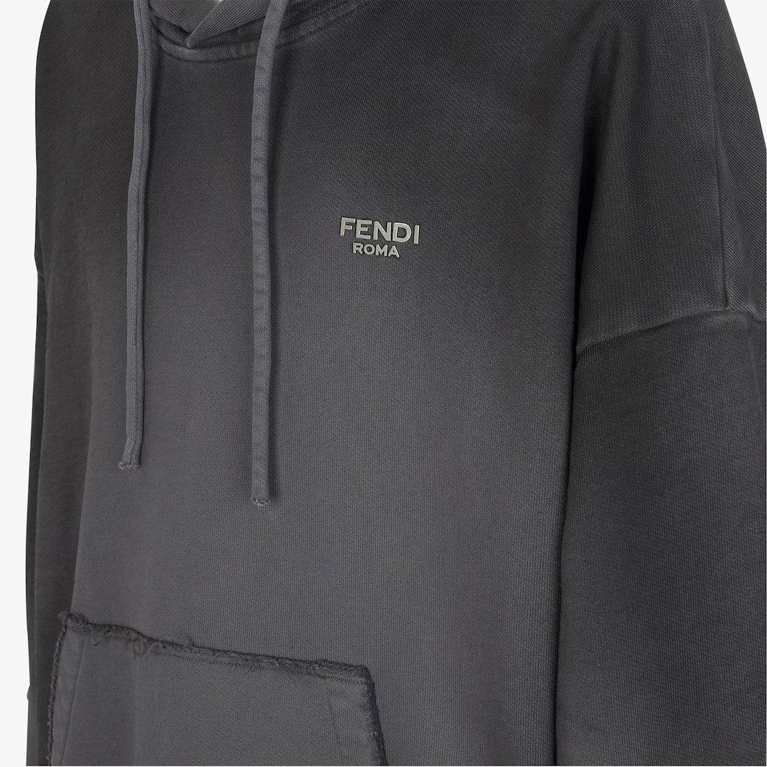 Oversized Fendi Roma Cotton Hoodie in - Amoda