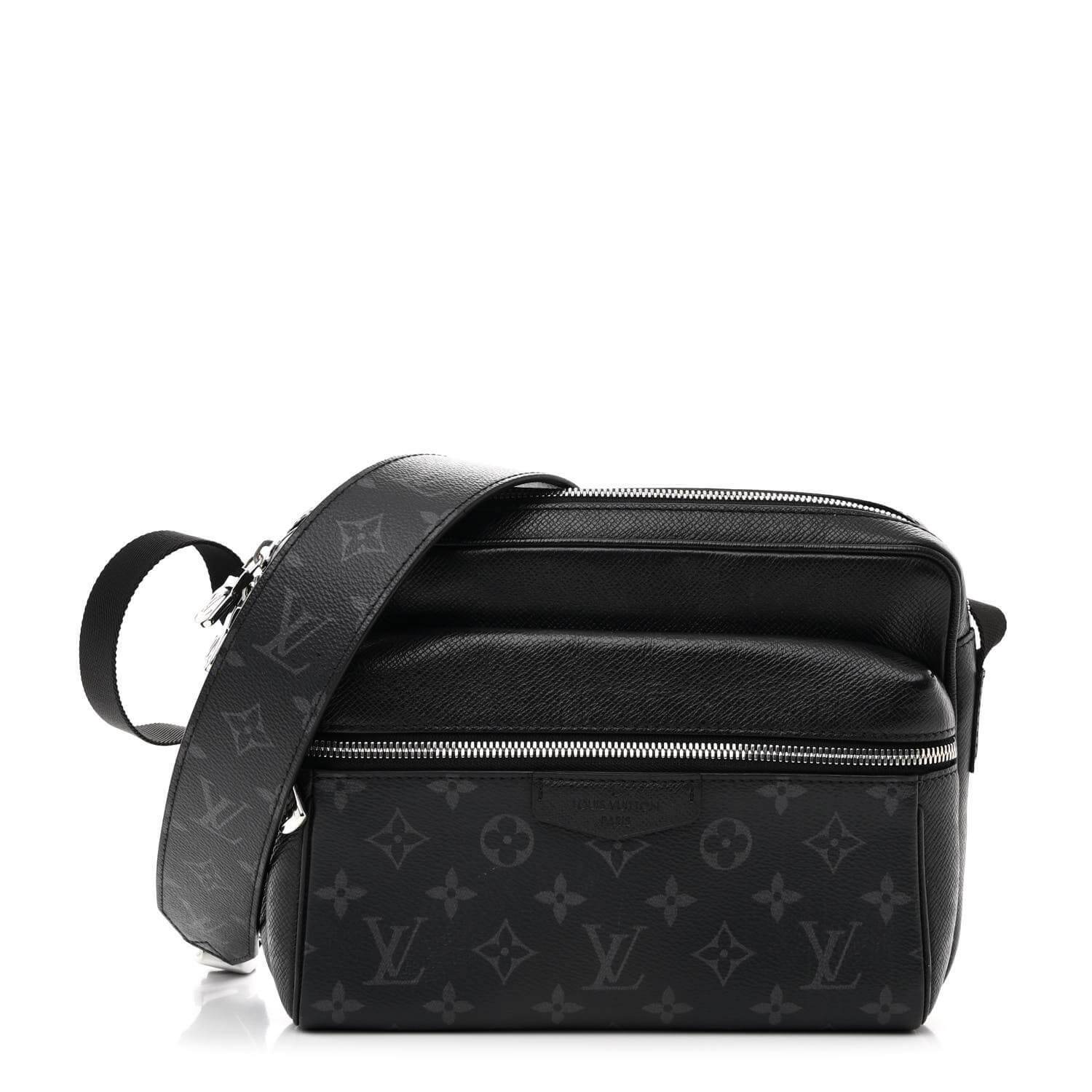 LV Pochette Cross Body Messenger Monogram Black Bag - Amoda