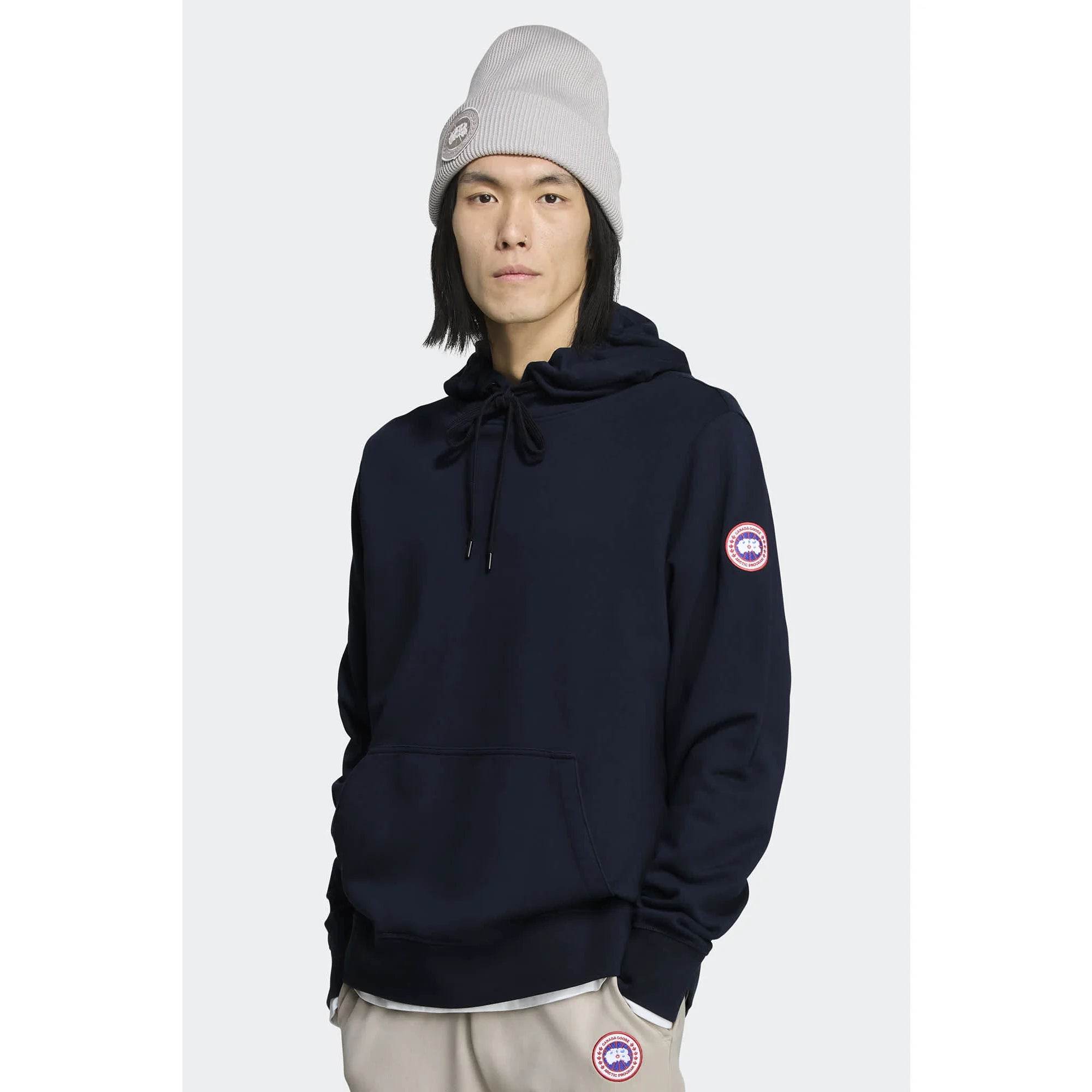 Canada Goose Fleece hoodies in Black , Navy ,Grey - Amoda