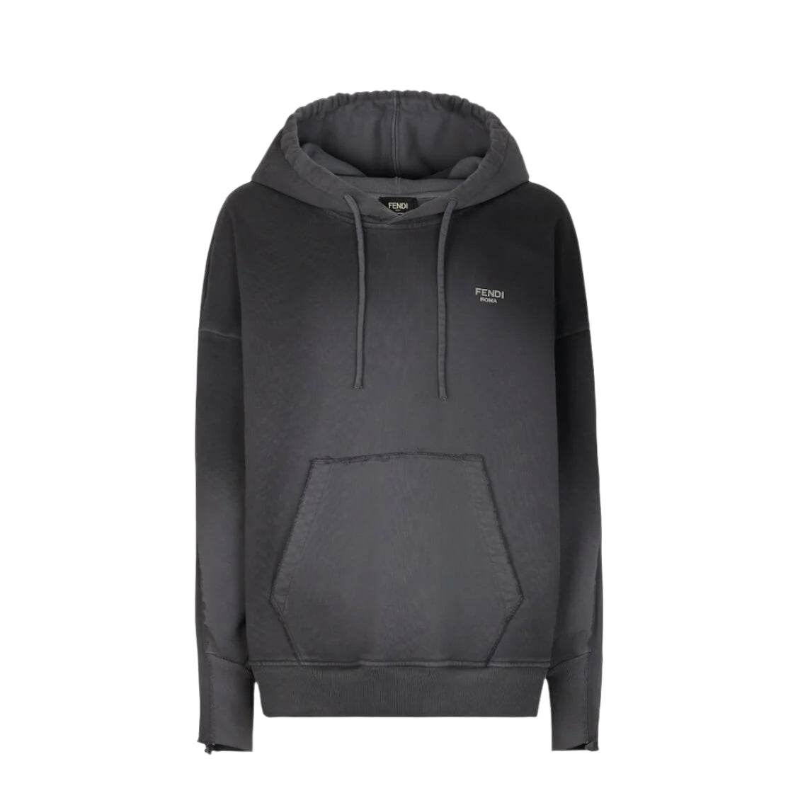 Oversized Fendi Roma Cotton Hoodie in - Amoda