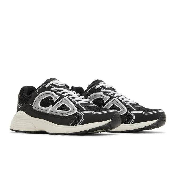 CD B30 Anthracite Black/Grey Mesh Reflective Sneakers - Amoda