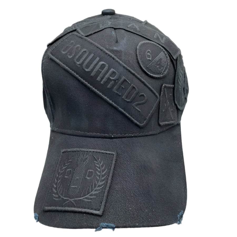 Dsquared2 tonali patches black cap - Amoda