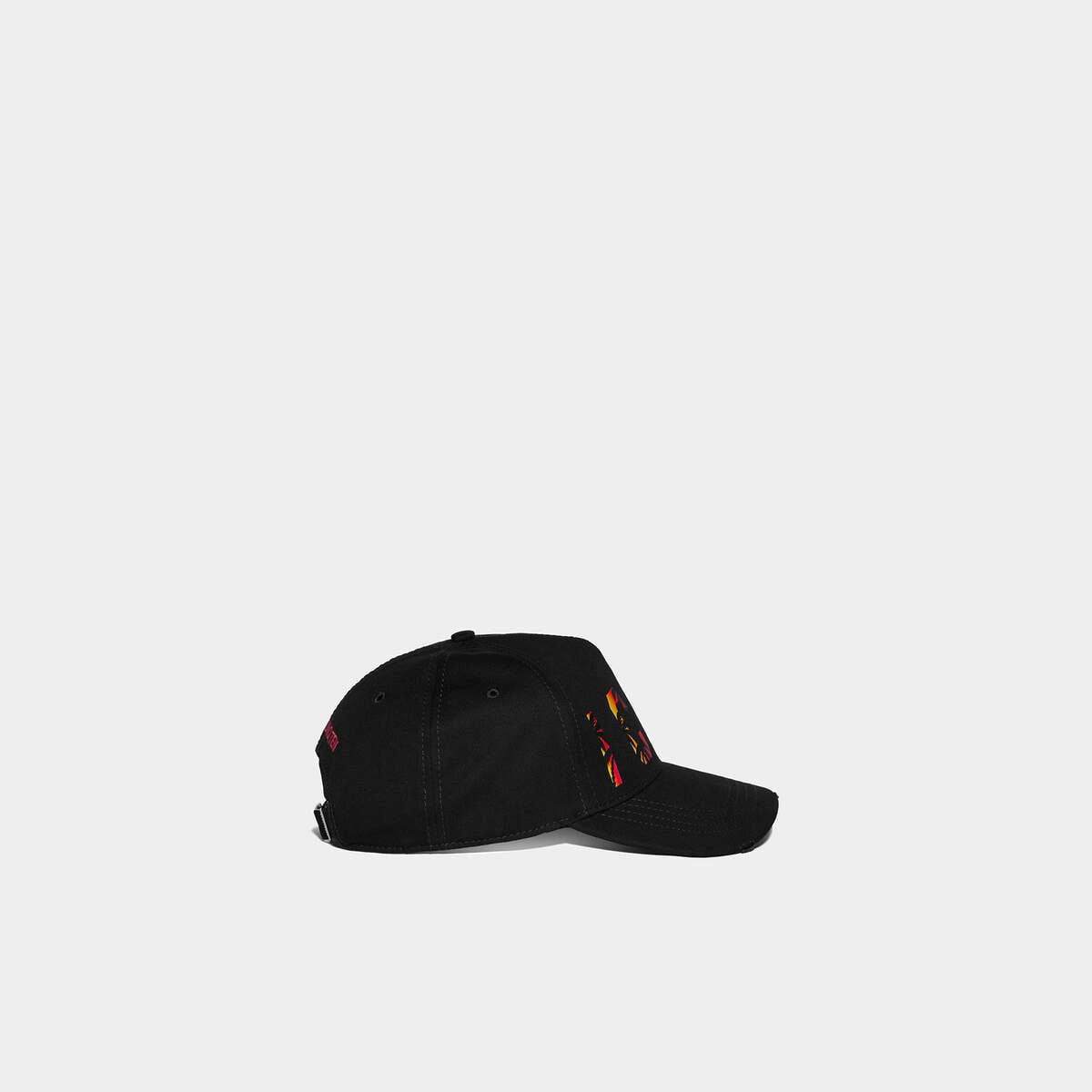Dsquared2 Tropical baseball cap black - Amoda