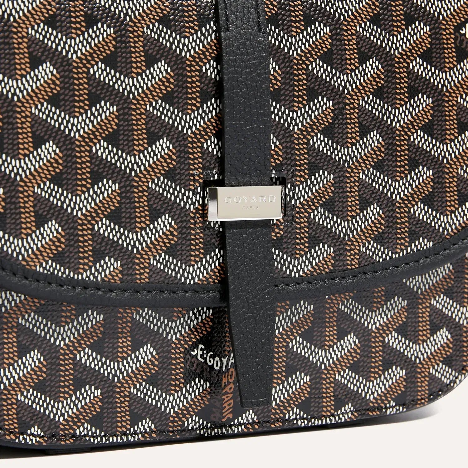 GoYard Belvedere Messenger Bag Black