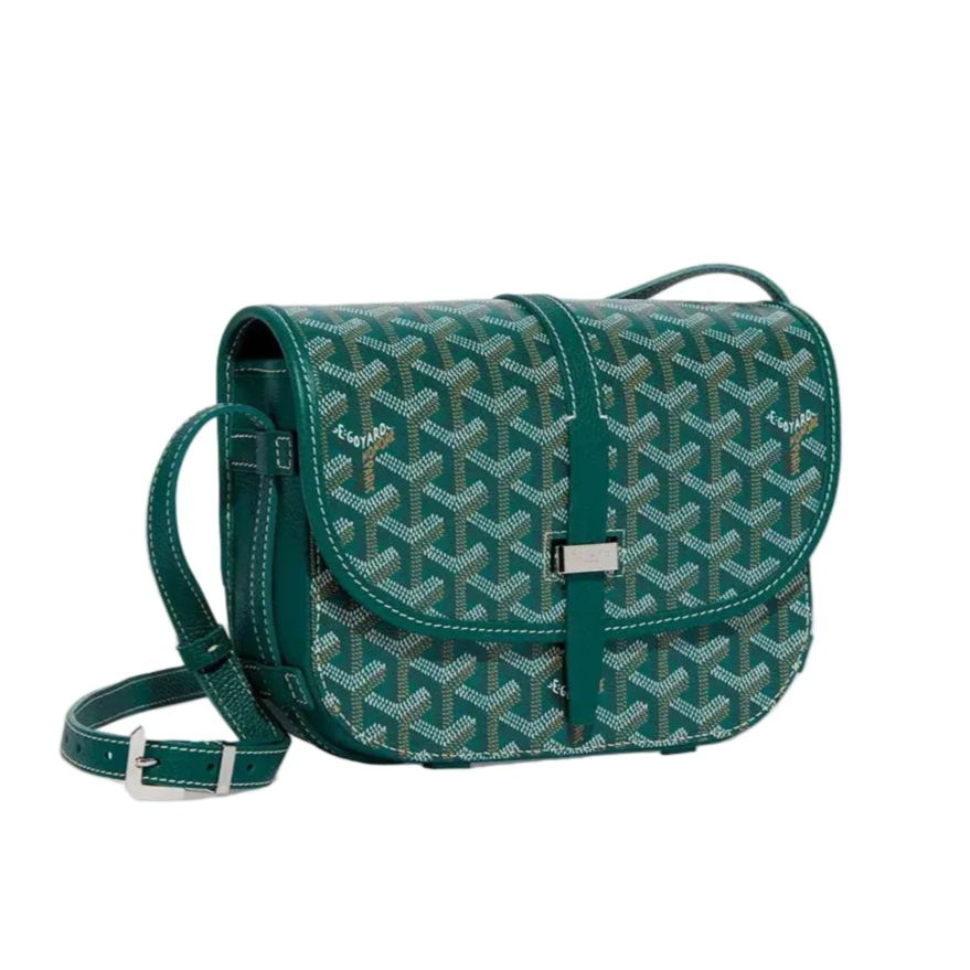 GoYard Belvedere Messenger Bag Green