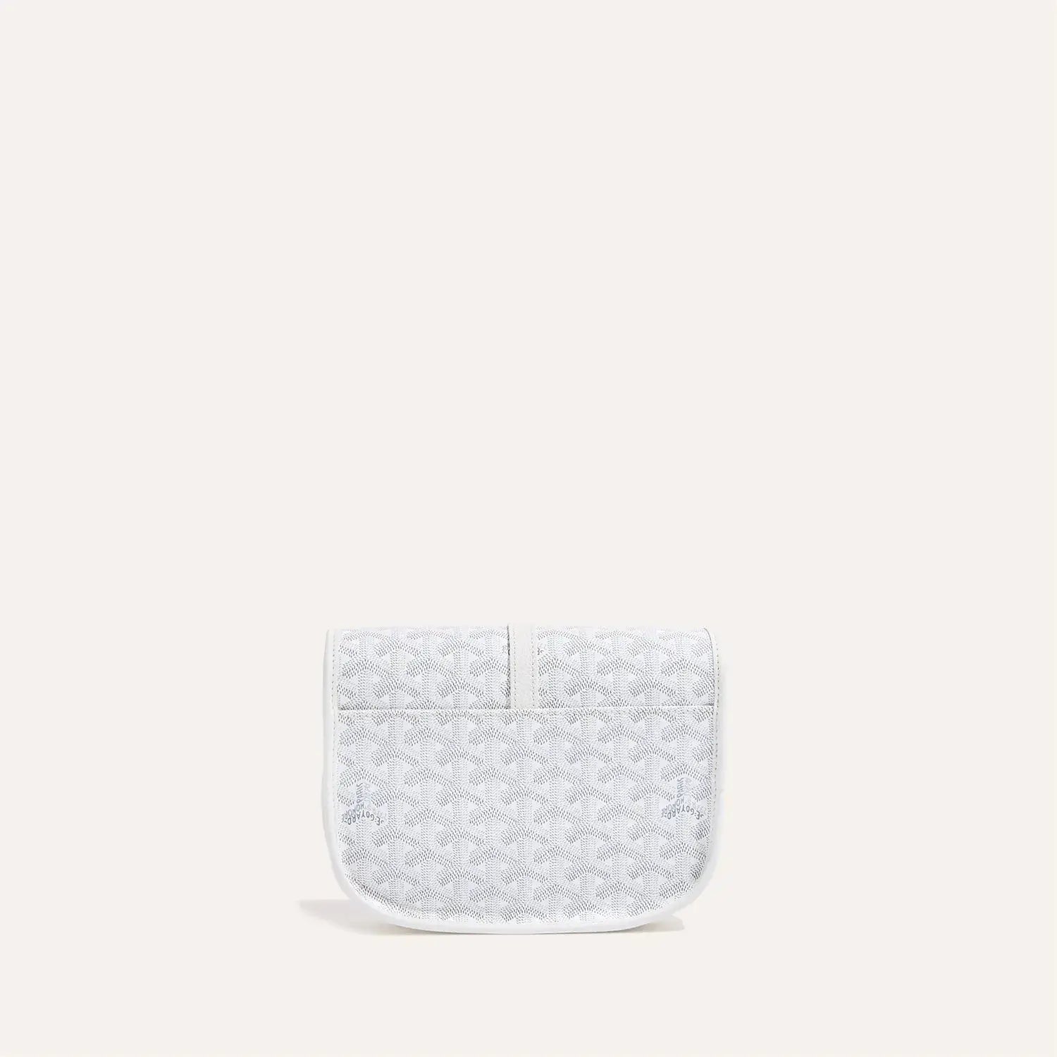 GoYard Belvedere Messenger Bag White