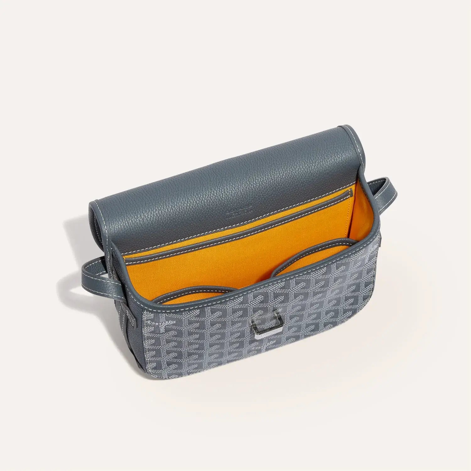 GoYard Belvedere Messenger Bag Grey
