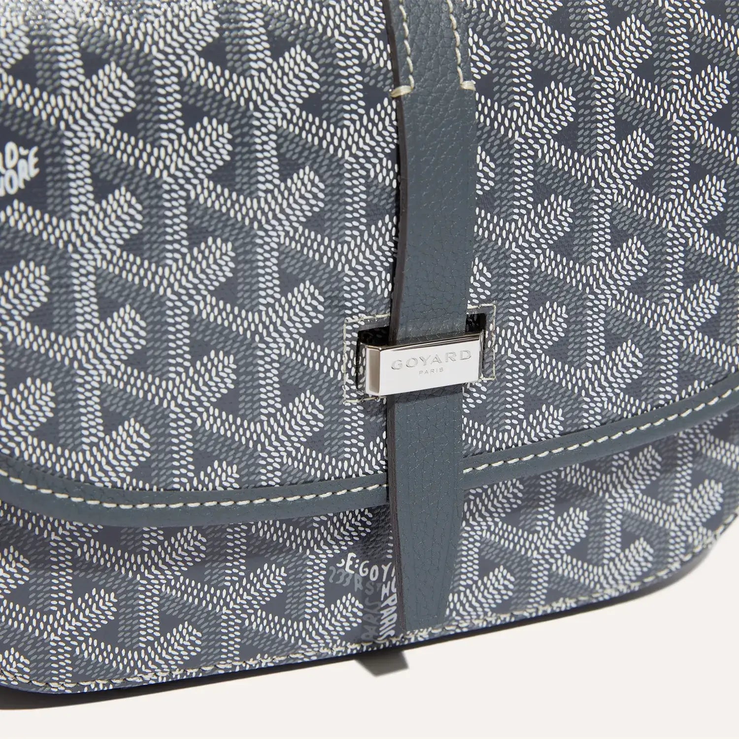 GoYard Belvedere Messenger Bag Grey