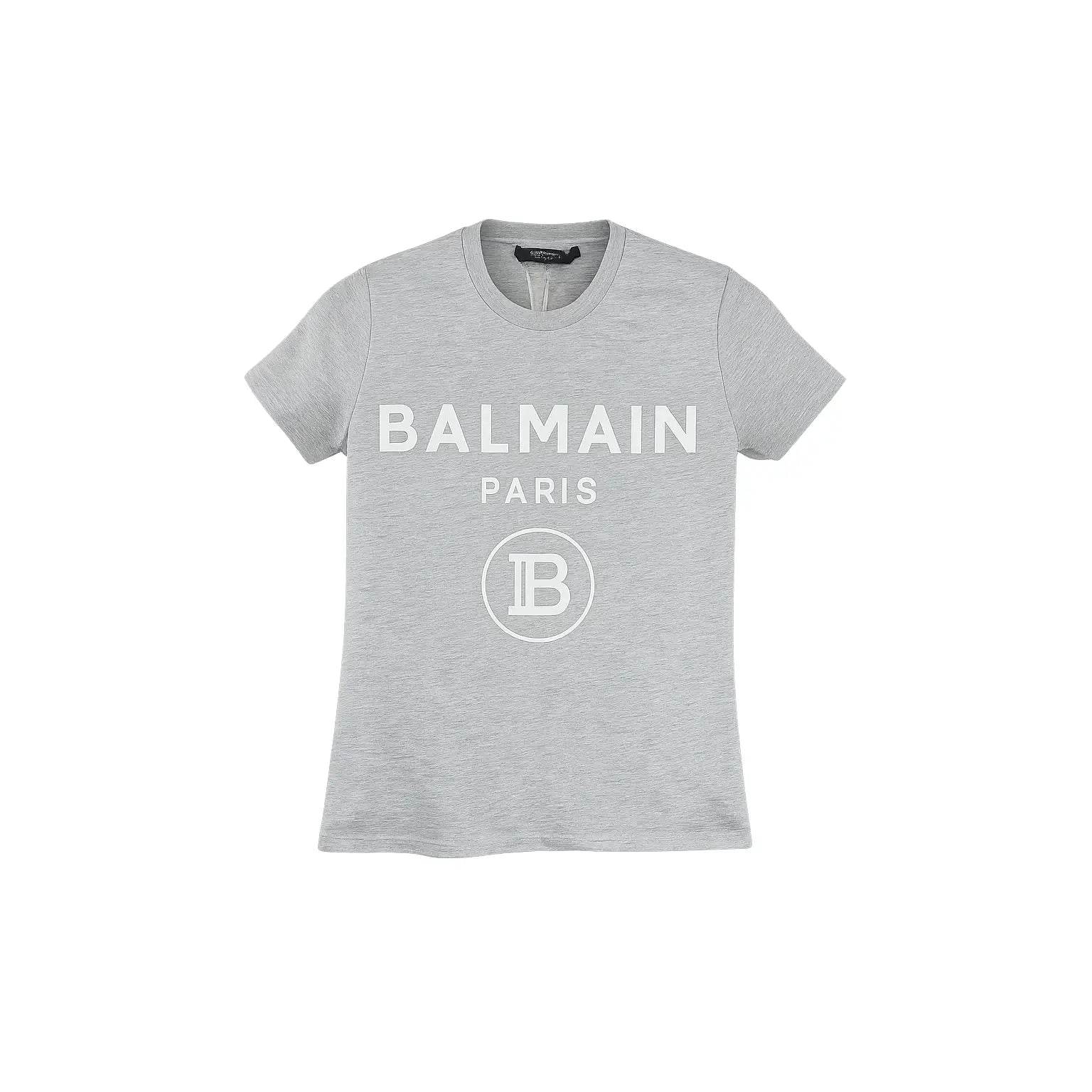 Balmain Metallic Logo T shirt - Amoda