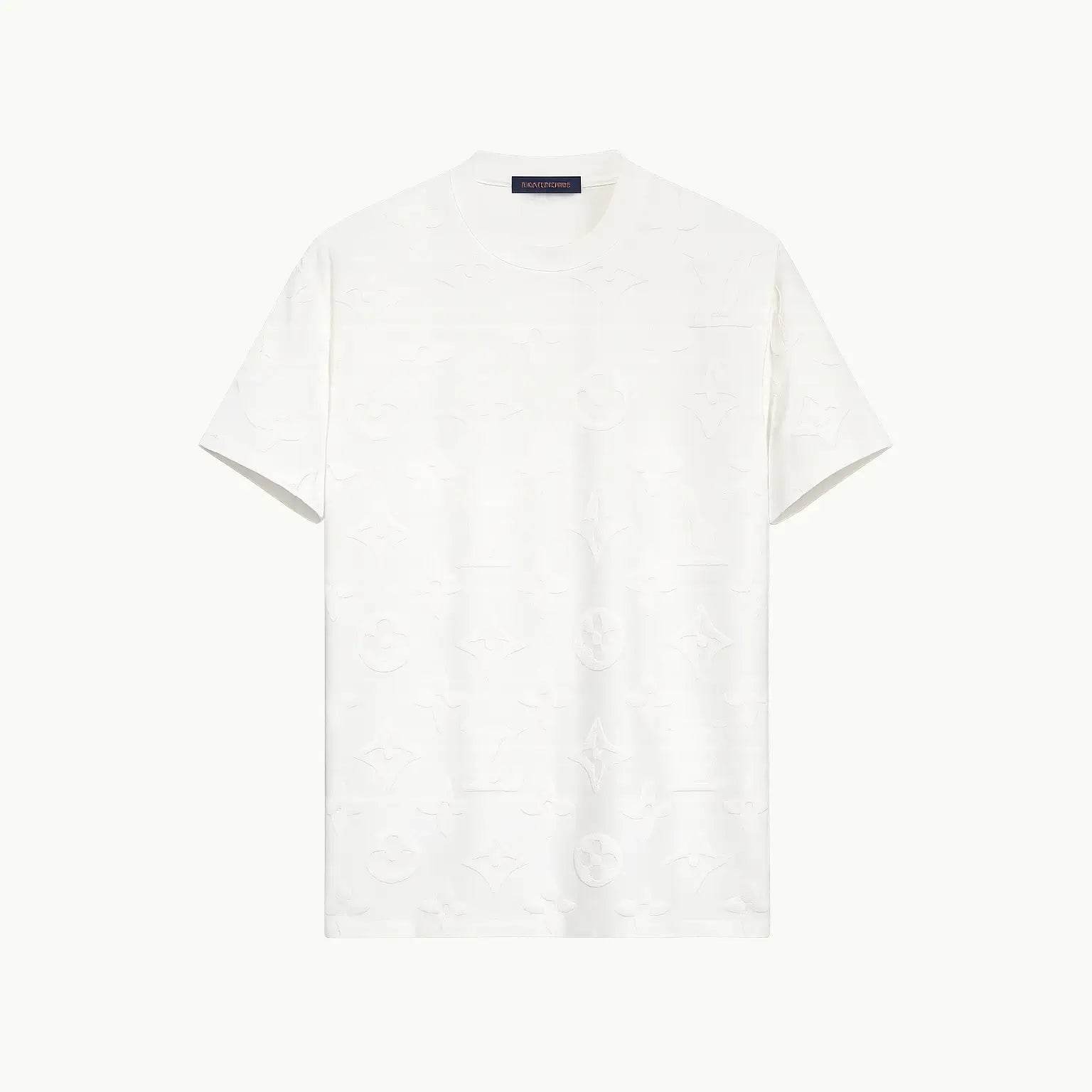 Louis Vuitton Rhinestone Mahina monogram Luxury T Shirt in Black, White - Amoda
