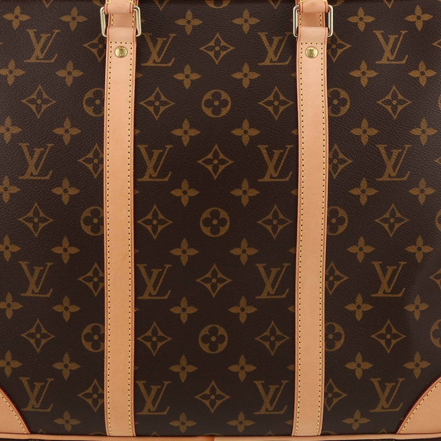LV Porte Documents Voyage briefcase Monogram Brown and Black - Amoda
