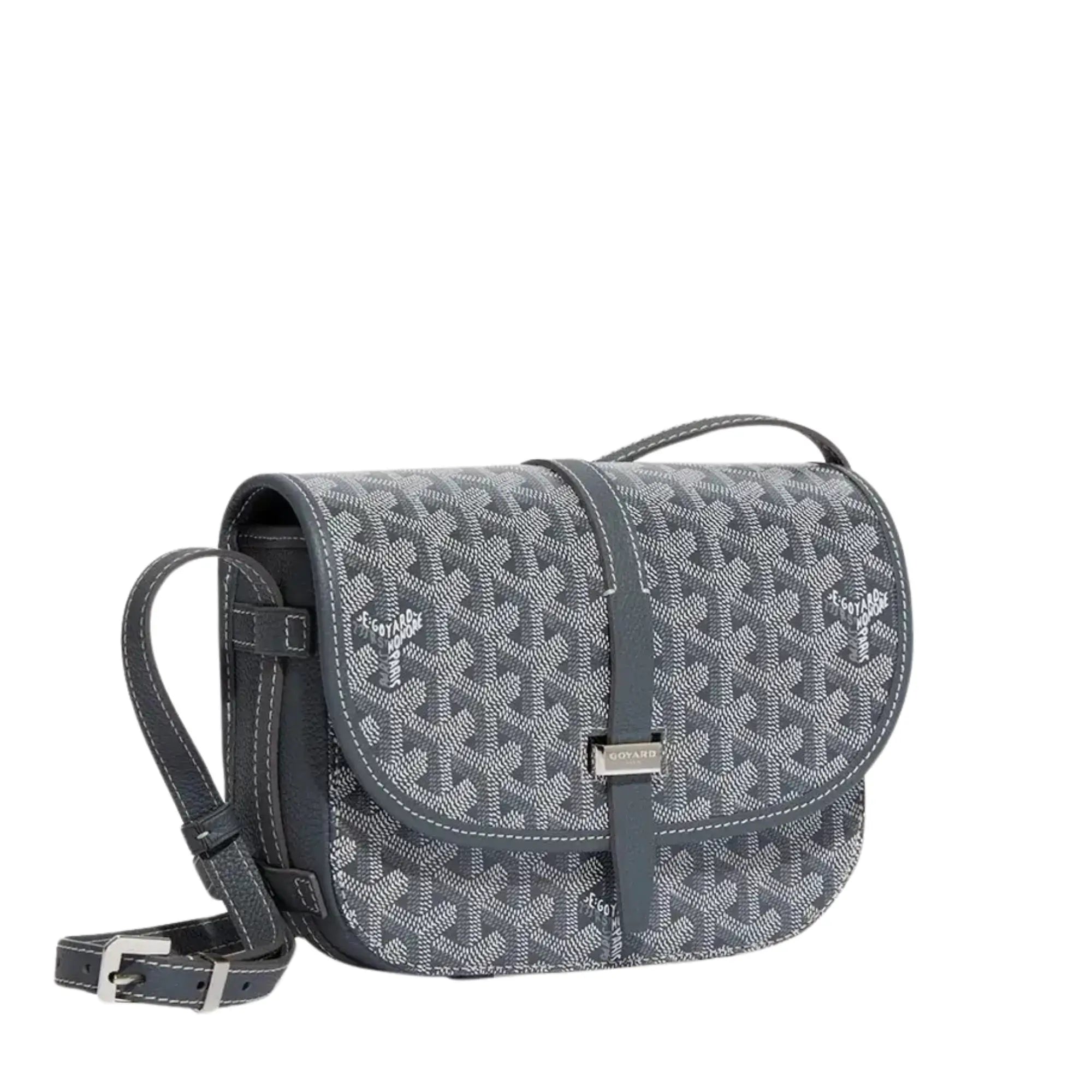 GoYard Belvedere Messenger Bag Grey